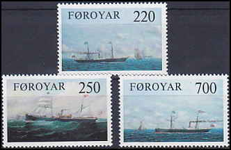 Færøerne AFA 73 - 75<br>Postfrisk