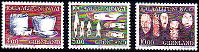 Grønland AFA 186 - 88<br>Postfrisk