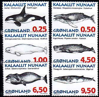 Grønland AFA 289 - 94<br>Postfrisk